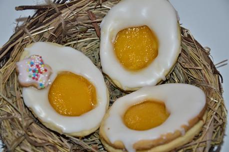 Zitronige Ostereier - Kekse