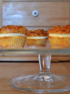 Bienenstich-Muffins mit Vanillecreme - Gastbeitrag: Frau Zuckerfee