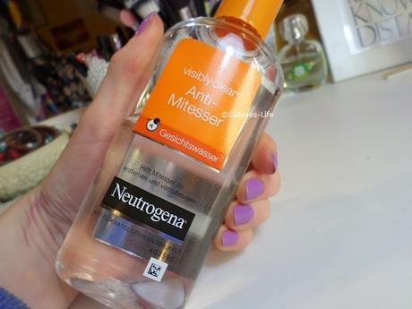 Neutrogena Visibly Clear Anti Mitesser Gesichtswasser-Review ♥