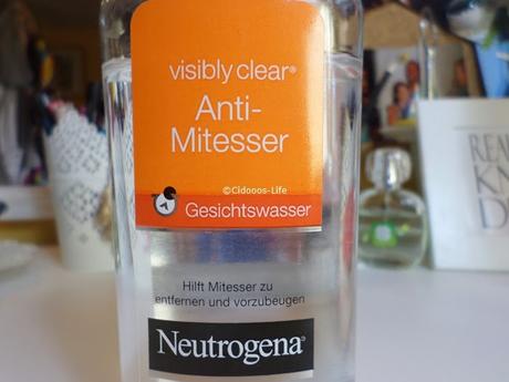 Neutrogena Visibly Clear Anti Mitesser Gesichtswasser-Review ♥