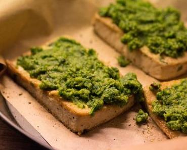 Tofu mit Kräuterkruste