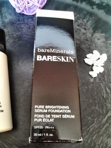 Review BareSkin Pur Brightening Serum Foundation  by bareMinerals