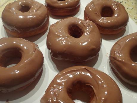 donuts mit schokolade