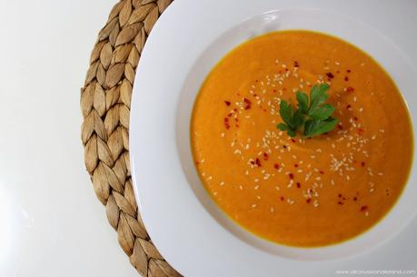 Carrot Ginger Soup - oder die perfekte Ostervorspeise