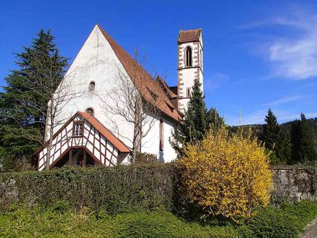 Kirche in Hausach-Dorf. - © Foto: Erich Kimmich