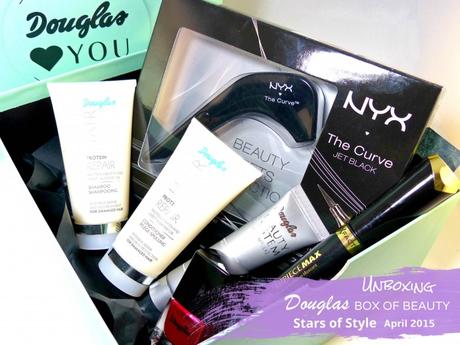 Stars of Style Douglas Box of Beauty April 2015 - Unboxing