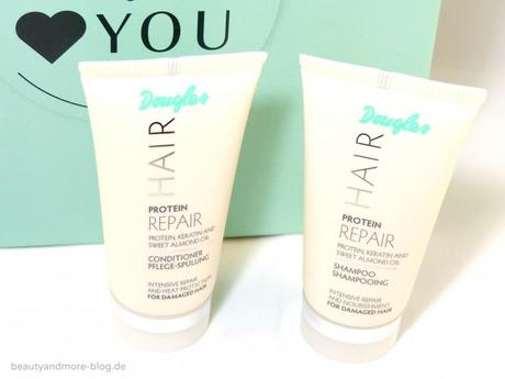 Stars of Style Douglas Box of Beauty April 2015 - Unboxing - Douglas Hair Protein Repair Shampoo & Conditioner