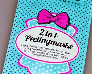 alverde "Fabulous Fifties" LE 2 in 1 Peelingmaske