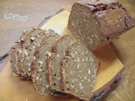 Roggen-Vollkornbrot mit Sesam