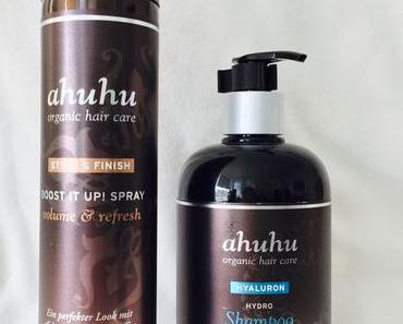 [Review] ahuhu Boost it up! Spray & ahuhu hydro Shampoo | Gastartikel