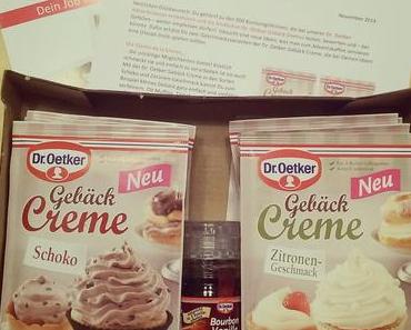 Mein Testbericht zur Gebäck Creme von Dr. Oetker über Konsum Göttinnen