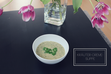 Kräuter-Creme-Suppe | low calorie