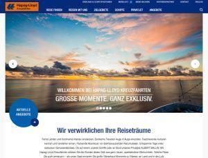 Frische Brise für Online-Auftritt: Hapag-Lloyd Kreuzfahrten mit neu gestalteter Unternehmenswebsite