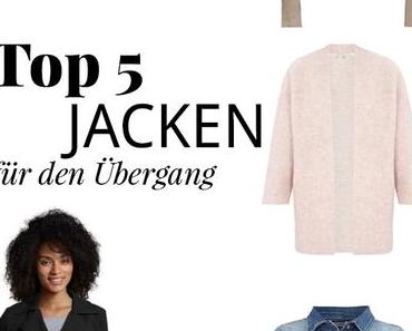 Top 5 Jacken für den Übergang