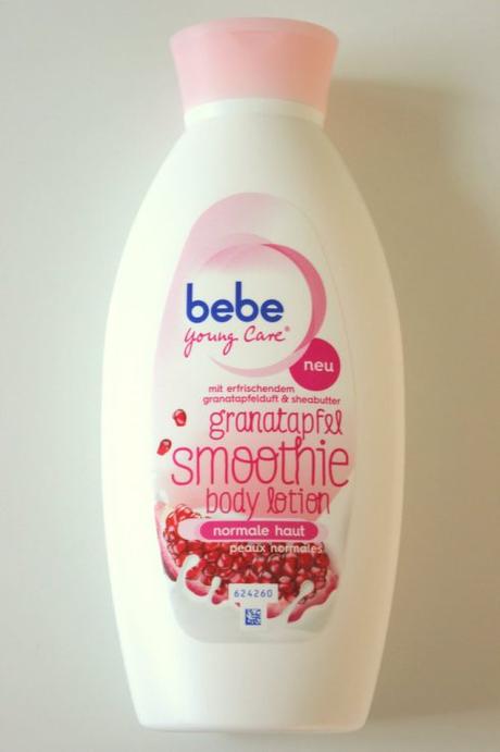 bebe young care Granatapfel Smoothie Body Lotion (Produkttest von bebe young care)