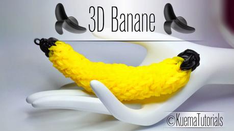 Rainbow Loom - 3D Banane / 3D Banana