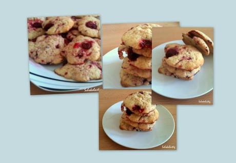 Einpacken fürs Picknick: Zitronen-Himbeer-Cookies