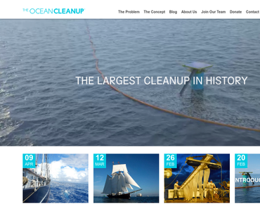 Die Reinigung der Ozeane