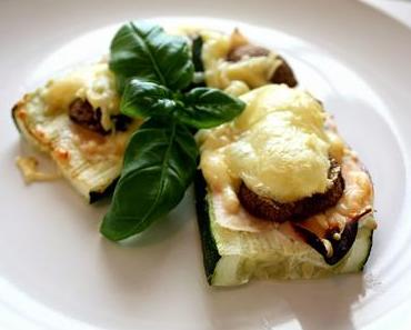 Zucchini-Pizza | lowcarb | lowcalories