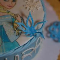 Disney Torte Elsa die Eiskönigin
