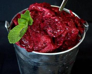 Brombeersorbet beim #houseno15-barfuß-tag