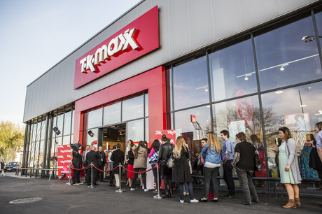 TK Maxx Opening Wien in der SCS