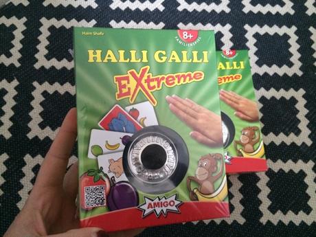 Spielspaß mit Halli Galli Extreme von Amigo.