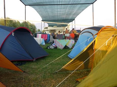 Camping am Shkodra-See