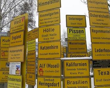 Namen auf Abwegen