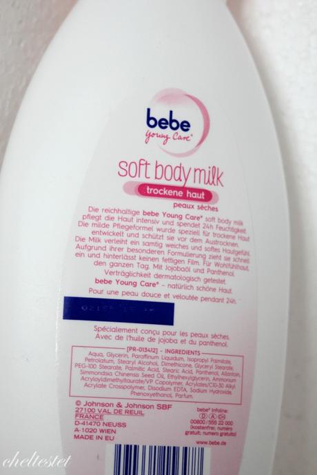 Bebe Young Care Soft Body Milk Trockene Haut