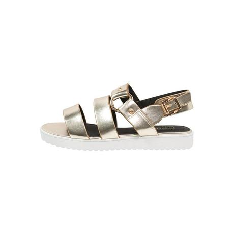 Topshop HUMIDITY Plateausandalette gold