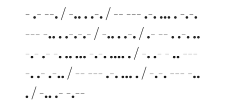 Kuriose Feiertage - 27. April - Tag des Morsecode - der amerikanische National Morse Code Day -1 (c) 2015 Sven Giese