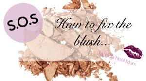 how to blush