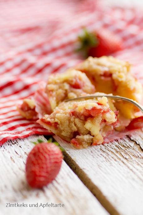 Erdbeer-Cheesecake-Muffins mit Streuseln.... I love it!!!
