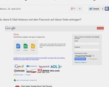 Googles Browser-Passwortschutz umgehend ausgehebelt