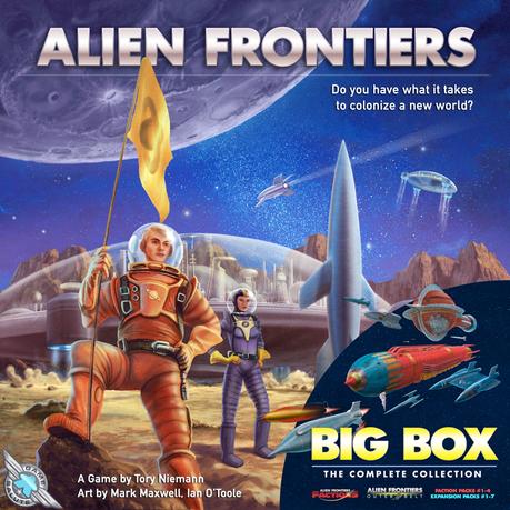Start Crowdfunding - Alien Frontiers Big Box