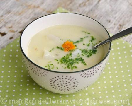 Spargelcremesuppe 1