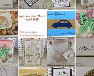 Mein kreativer Monat - April 2015