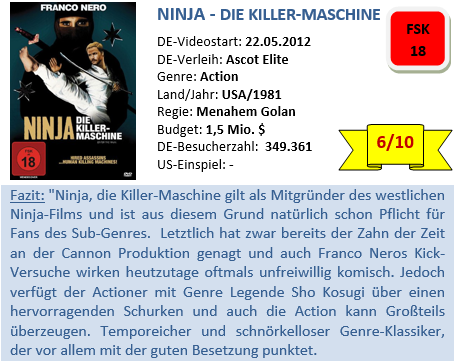 Ninja- die Killer-Maschine