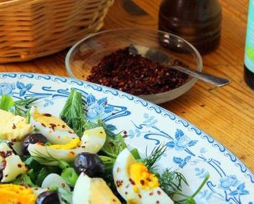 Otlu Yumurta Salatasi / Eiersalat mit frischen Kräutern