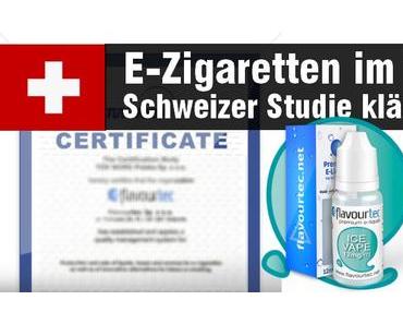 E-Zigaretten im Test – Schweizer Studie klärt auf