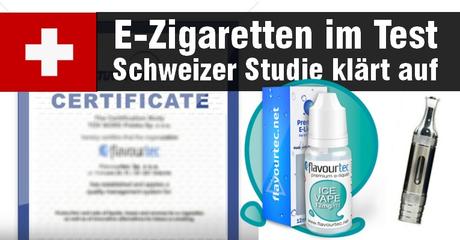 E-Zigaretten im Test - Schweizer Studie klärt auf