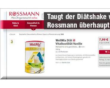 WellMix VitalkostDiät von Rossmann – Diät Erfahrungen