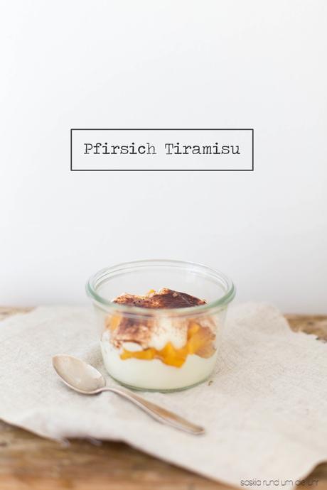 Pfirsich Tiramisu