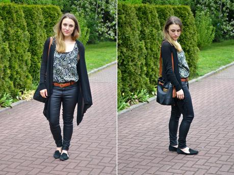 Outfit Coated Pants Casual