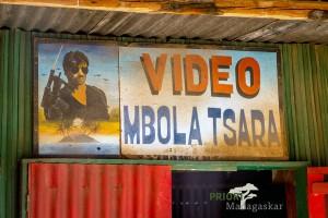 Kino Videothek in Madagaskar