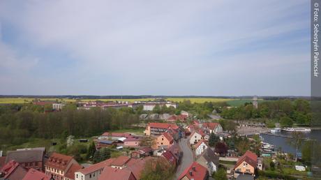 Über den Dächern der Stadt: Röbel an der Müritz. Eine kleine Bildserie von Sebestyén Palencsár