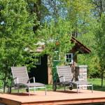 Rustikales Gartenhaus aus Paletten, Türen und Dielen – Teil 3