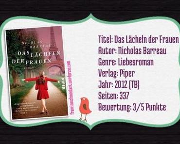 [Kurzrezension] Das Lächeln der Frauen – N. Barreau