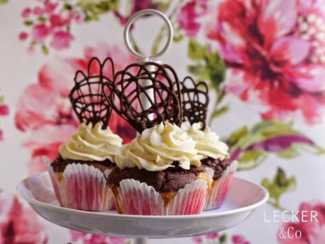 Donauwelle - klassisch und als Cupcakes Donauwelle - klassisch und als Cupcakes